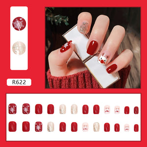 Elegant Minimalist Press-On Nail Set (24pcs) (DESIGN 7122)