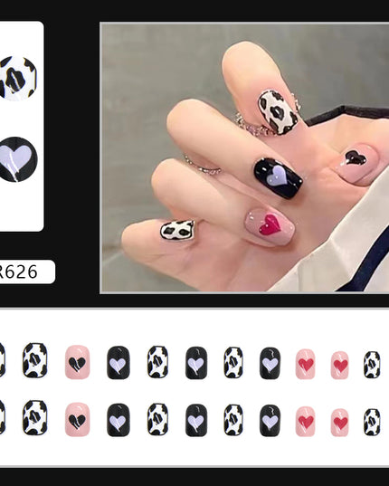 Elegant Minimalist Press-On Nail Set (24pcs) (DESIGN 7125)