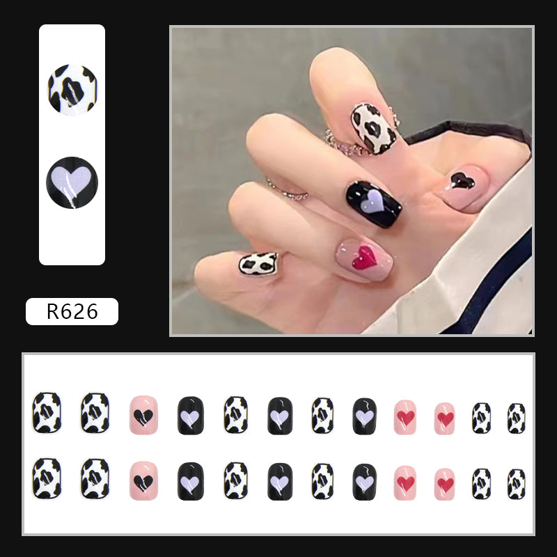 Elegant Minimalist Press-On Nail Set (24pcs) (DESIGN 7125)