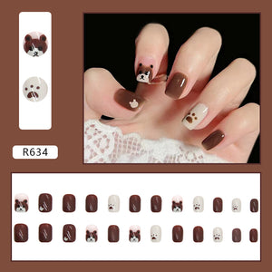 Elegant Minimalist Press-On Nail Set (24pcs) (DESIGN 7128)