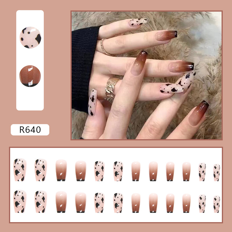 Elegant Minimalist Press-On Nail Set (24pcs) (DESIGN 7130)