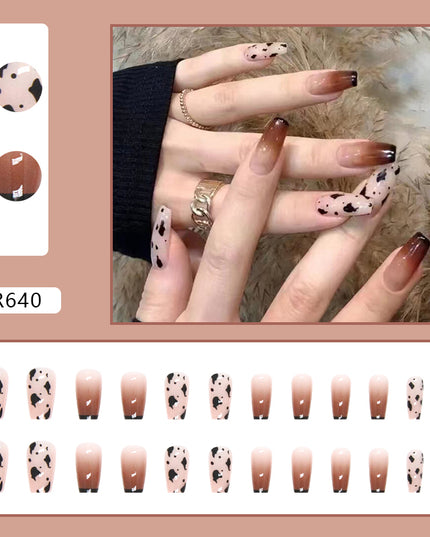 Elegant Minimalist Press-On Nail Set (24pcs) (DESIGN 7130)