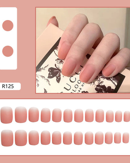 Elegant Minimalist Press-On Nail Set (24pcs) (DESIGN 7014)