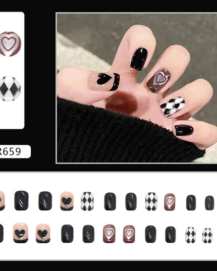 Elegant Minimalist Press-On Nail Set (24pcs) (DESIGN 7140)
