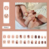 Elegant Minimalist Press-On Nail Set (24pcs) (DESIGN 7141)
