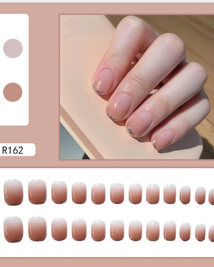 Elegant Minimalist Press-On Nail Set (24pcs) (DESIGN 7017)