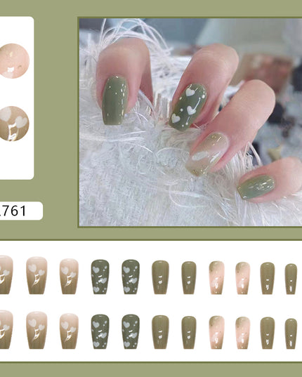 Elegant Minimalist Press-On Nail Set (24pcs) (DESIGN 7201)