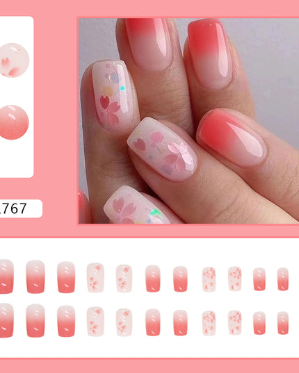 Elegant Minimalist Press-On Nail Set (24pcs) (DESIGN 7205)