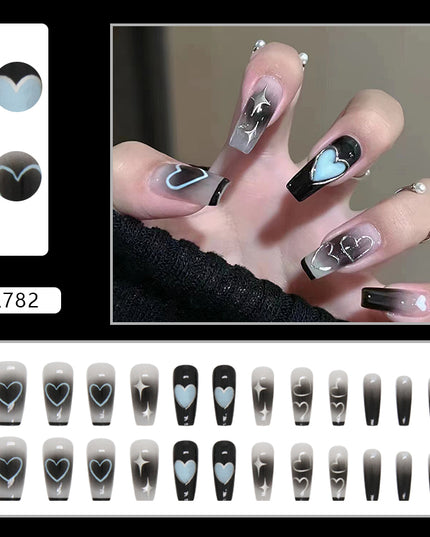 Elegant Minimalist Press-On Nail Set (24pcs) (DESIGN 7212)