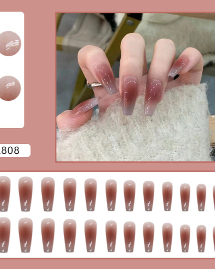 Elegant Minimalist Press-On Nail Set (24pcs) (DESIGN 7221)