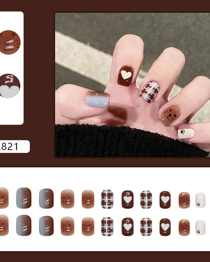 Elegant Minimalist Press-On Nail Set (24pcs) (DESIGN 7226)
