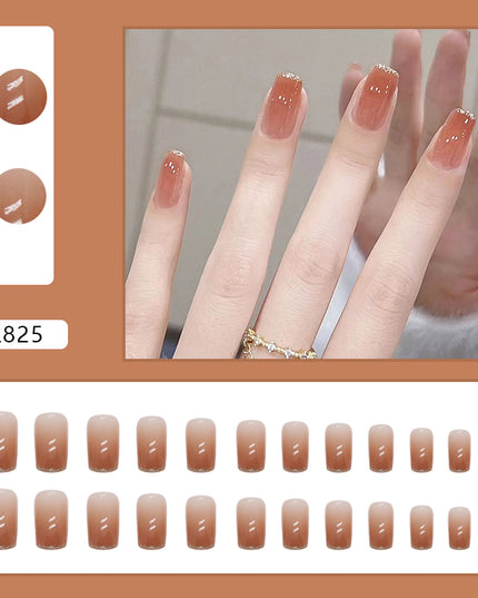Elegant Minimalist Press-On Nail Set (24pcs) (DESIGN 7229)