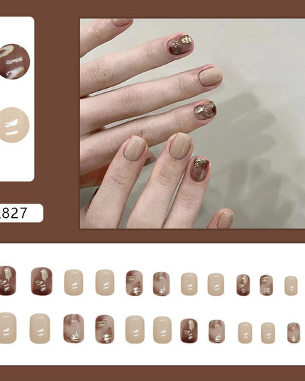 Elegant Minimalist Press-On Nail Set (24pcs) (DESIGN 7231)