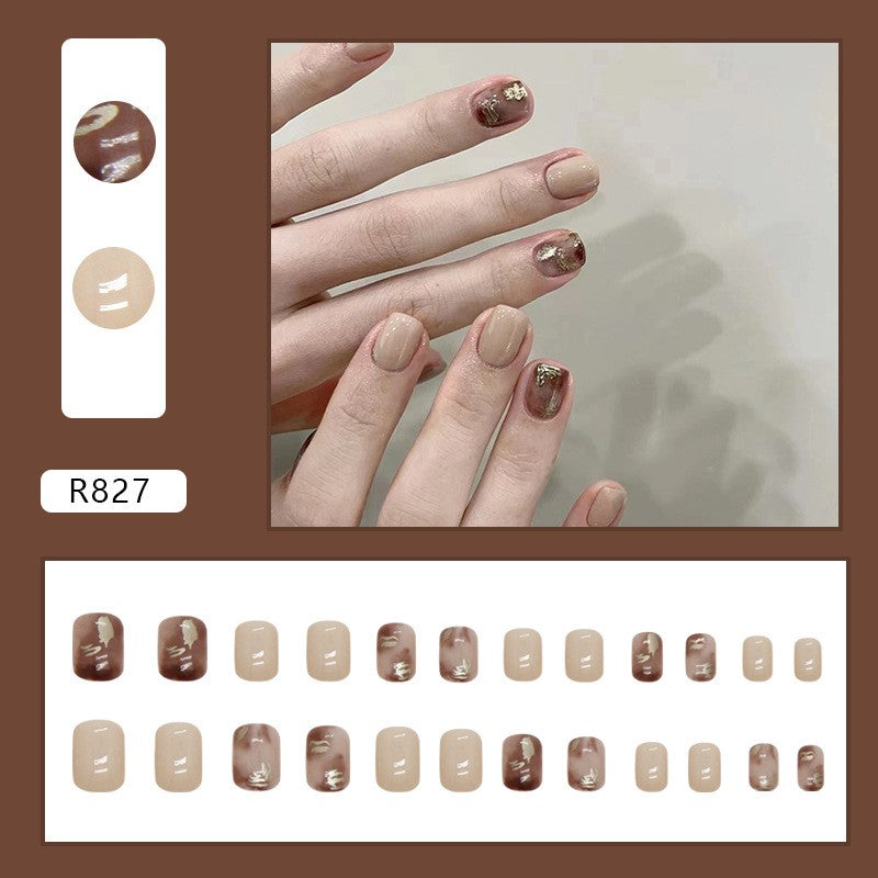 Elegant Minimalist Press-On Nail Set (24pcs) (DESIGN 7231)