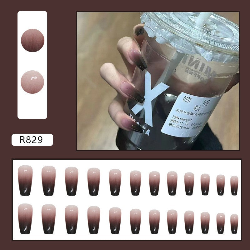 Elegant Minimalist Press-On Nail Set (24pcs) (DESIGN 7233)