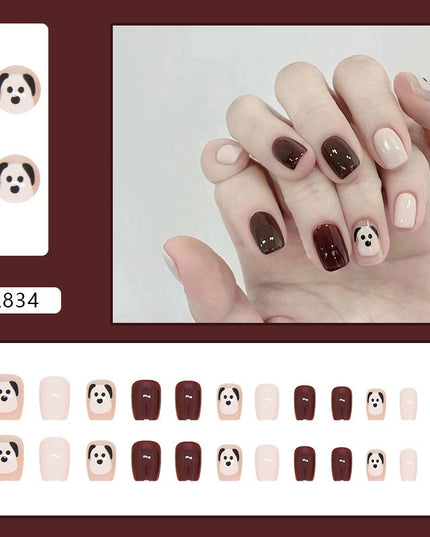 Elegant Minimalist Press-On Nail Set (24pcs) (DESIGN 7237)