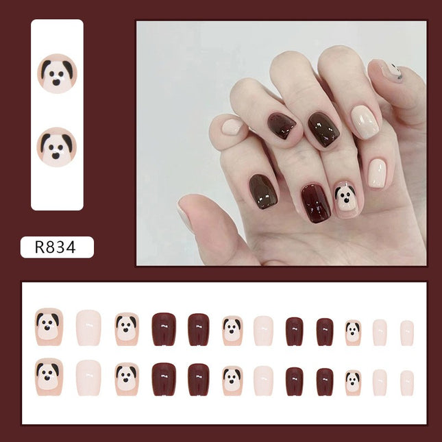 Elegant Minimalist Press-On Nail Set (24pcs) (DESIGN 7237)