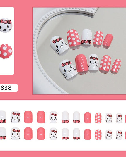 Elegant Minimalist Press-On Nail Set (24pcs) (DESIGN 7241)