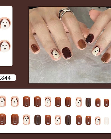 Elegant Minimalist Press-On Nail Set (24pcs) (DESIGN 7247)