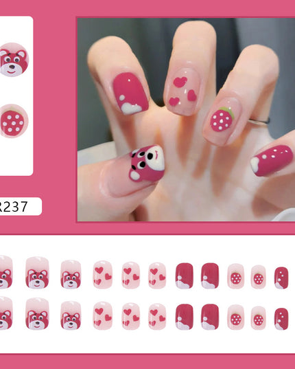 Elegant Minimalist Press-On Nail Set (24pcs) (DESIGN 7025)