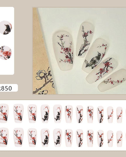 Elegant Minimalist Press-On Nail Set (24pcs) (DESIGN 7252)