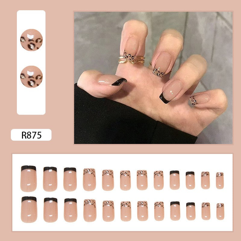 Elegant Minimalist Press-On Nail Set (24pcs) (DESIGN 7274)