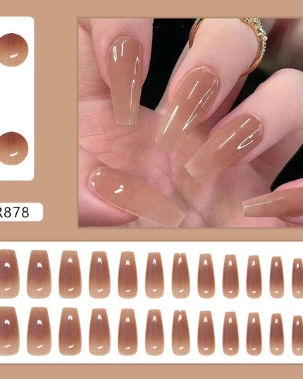 Elegant Minimalist Press-On Nail Set (24pcs) (DESIGN 7277)