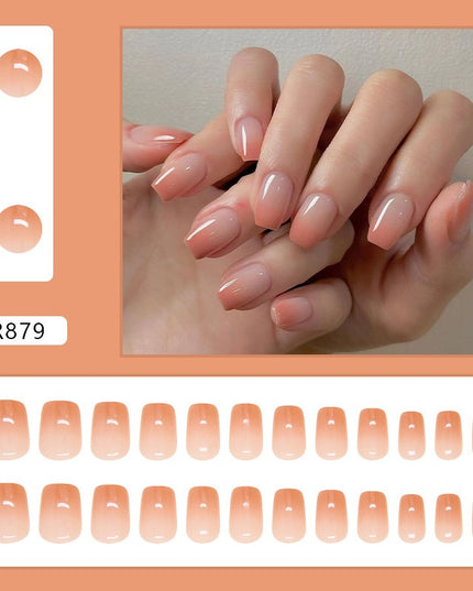 Elegant Minimalist Press-On Nail Set (24pcs) (DESIGN 7278)