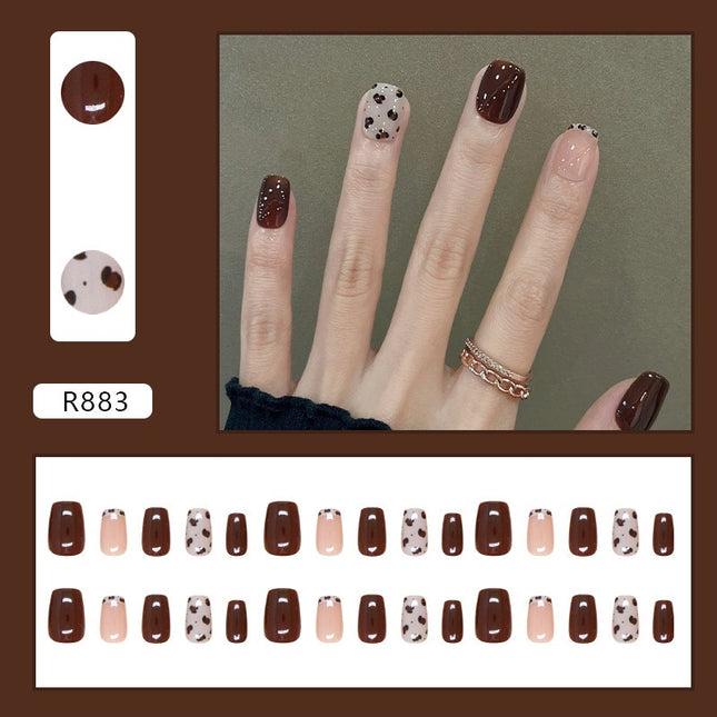 Elegant Minimalist Press-On Nail Set (24pcs) (DESIGN 7280)