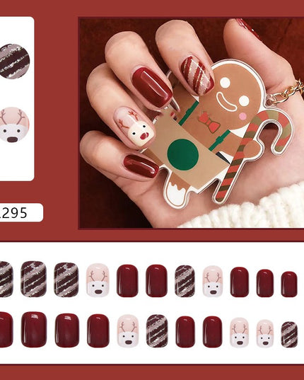 Elegant Minimalist Press-On Nail Set (24pcs) (DESIGN 7029)