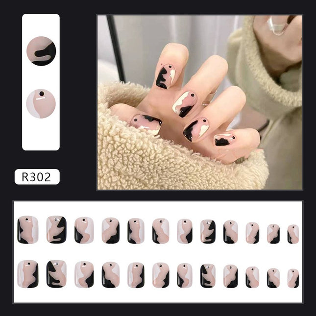 Elegant Minimalist Press-On Nail Set (24pcs) (DESIGN 7031)