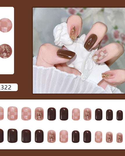 Elegant Minimalist Press-On Nail Set (24pcs) (DESIGN 7036)