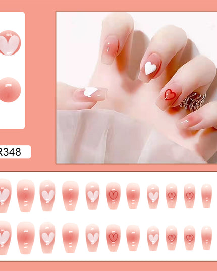 Elegant Minimalist Press-On Nail Set (24pcs) (DESIGN 7042)