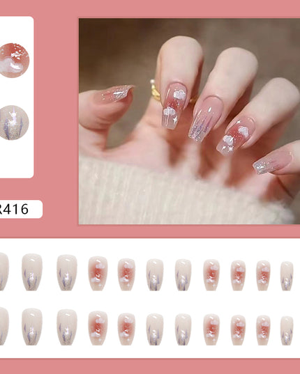 Elegant Minimalist Press-On Nail Set (24pcs) (DESIGN 7055)