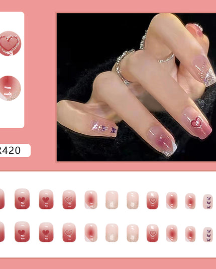 Elegant Minimalist Press-On Nail Set (24pcs) (DESIGN 7057)
