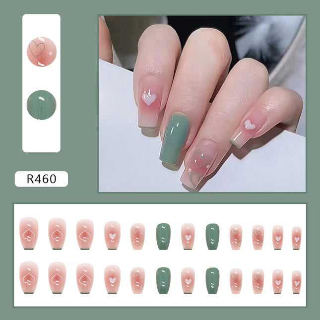 Elegant Minimalist Press-On Nail Set (24pcs) (DESIGN 7065)
