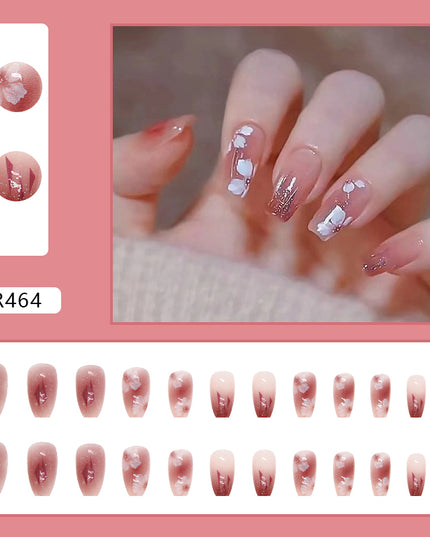 Elegant Minimalist Press-On Nail Set (24pcs) (DESIGN 7067)