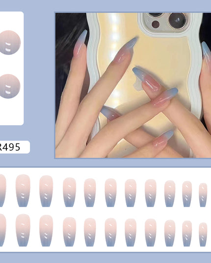 Elegant Minimalist Press-On Nail Set (24pcs) (DESIGN 7074)