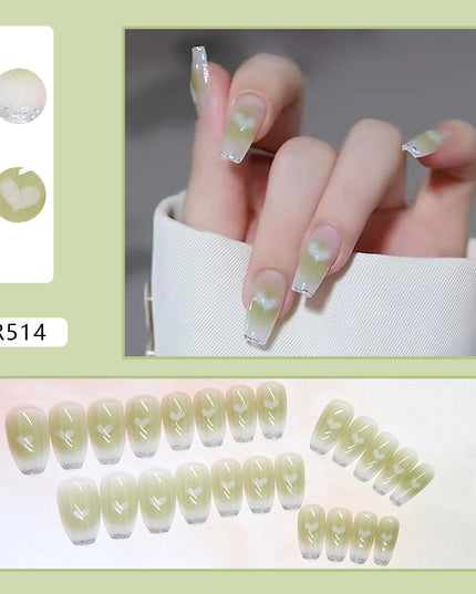Elegant Minimalist Press-On Nail Set (24pcs) (DESIGN 7080)
