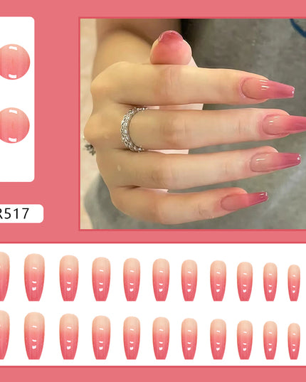 Elegant Minimalist Press-On Nail Set (24pcs) (DESIGN 7082)