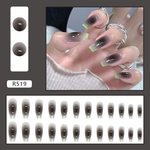 Elegant Minimalist Press-On Nail Set (24pcs) (DESIGN 7083)
