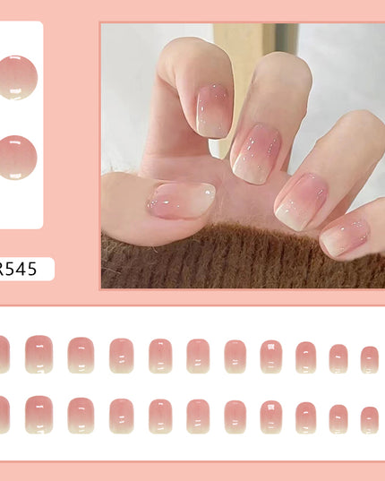 Elegant Minimalist Press-On Nail Set (24pcs) (DESIGN 7090)