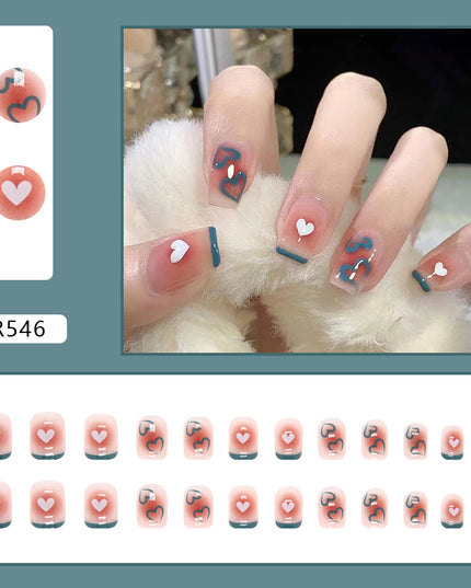 Elegant Minimalist Press-On Nail Set (24pcs) (DESIGN 7091)