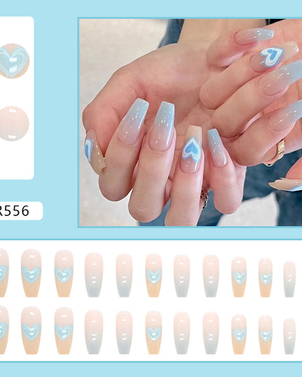 Elegant Minimalist Press-On Nail Set (24pcs) (DESIGN 7095)