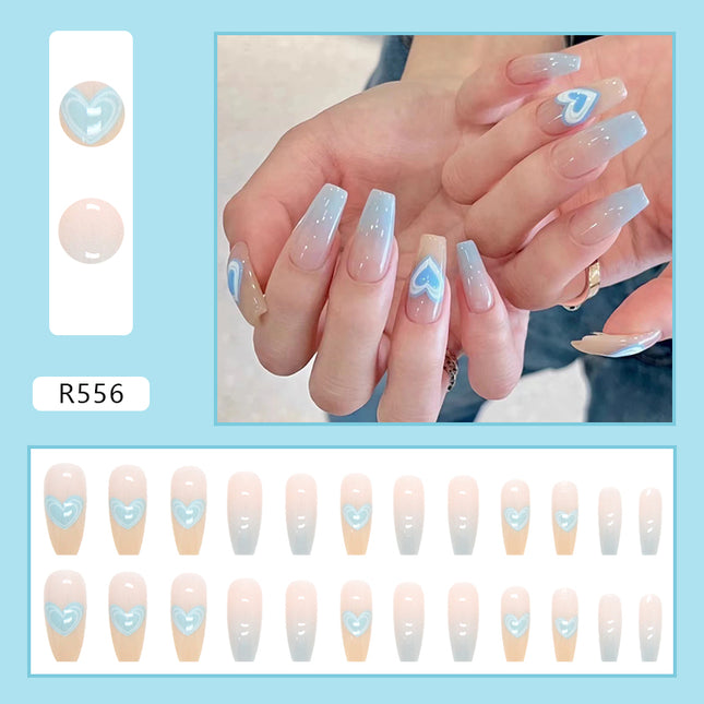 Elegant Minimalist Press-On Nail Set (24pcs) (DESIGN 7095)