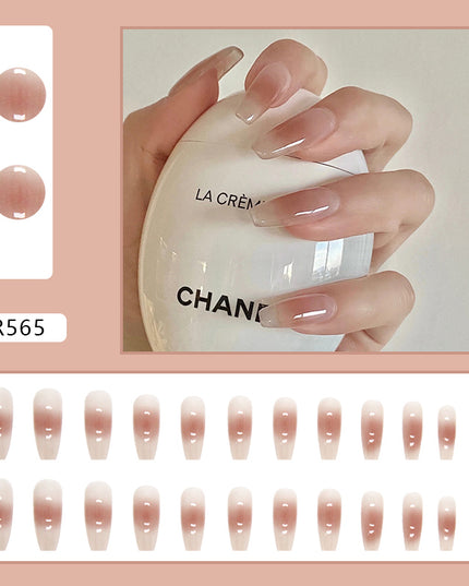 Elegant Minimalist Press-On Nail Set (24pcs) (DESIGN 7099)