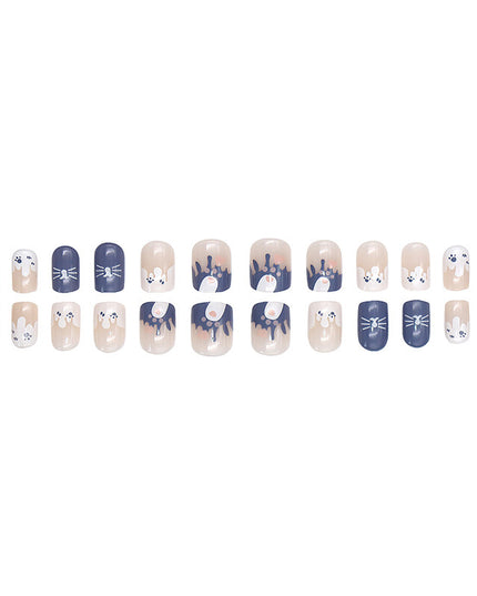 Elegant Minimalist Press-On Nail Set (24pcs) (DESIGN 7319)