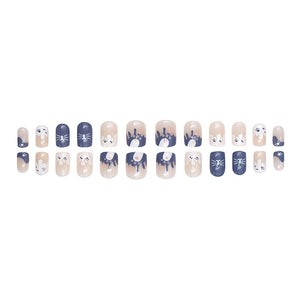 Elegant Minimalist Press-On Nail Set (24pcs) (DESIGN 7319)