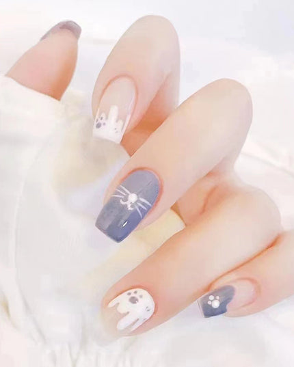 Elegant Minimalist Press-On Nail Set (24pcs) (DESIGN 7319)