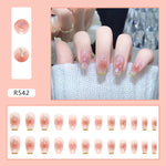 Elegant Minimalist Press-On Nail Set (24pcs) (DESIGN 7320)